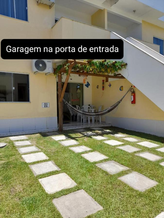 Apto Aconchegante Na Praia Coroa Vermelha Santa Cruz Cabralia Bagian luar foto