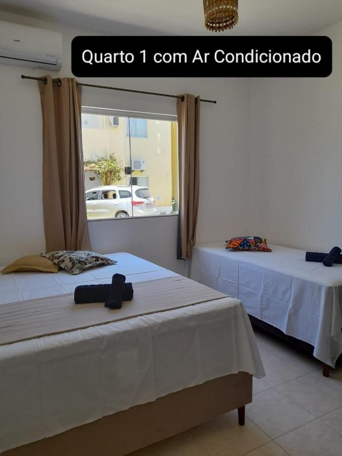 Apto Aconchegante Na Praia Coroa Vermelha Santa Cruz Cabralia Bagian luar foto
